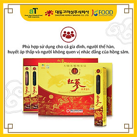 Hộp 10 Củ Hồng sâm 6 Tuổi tẩm mật ong Daedong Korea - Daedong Honeyed Korean Red Ginseng (300g)