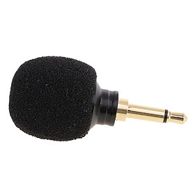 Professional Condenser Microphone, 3.5mm Mono/ Standard Plug-in Mic Megaphones for PC Laptop Skype Recording with Windscreen Sponge Sleeve