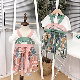 Đầm Hanbok Áo dài bé gái
