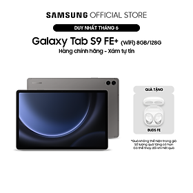Máy tính bảng Samsung Galaxy Tab S9 FE+ (WiFi) 8GB/128G - Hàng chính hãng