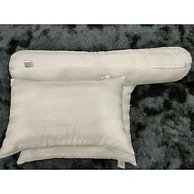 Mua Ruột gối nằm Khách Sạn lông vũ nhân tạo cao cấp 40x60cm  siêu mềm  chuẩn khách sạn