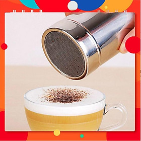 Mua Hũ rắc bột inox 304 socola matcha cacao có nắp đậy