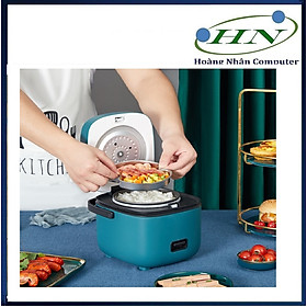 Mua NỒI CƠM ĐIỆN MÀU XANH MINI NHỎ GỌN SỬ DỤNG ĐỂ NẤU CHO 2 NGƯỜI ĂN