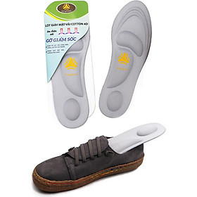 01 cặp lót giày thể thao 4D có gờ chống sốc giảm mỏi gang bàn chân - buybox - BBPK36