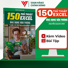 Ảnh bìa 150 Thủ Thuật Excel Ứng Dụng Văn Phòng Kèm Theo Khóa Học Online ĐÀO TẠO TIN HỌC