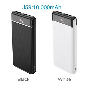 Pin Sạc Dự Phòng HOCO J59-10.000mAh,2 Cổng Sạc Vào-2 Cổng Sạc Ra DC5V-2.0A MAX,HÀNG CHÍNH HÃNG