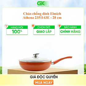 Chảo Chống Elmich Athena EL-1143 2351143E (28cm) - Cam