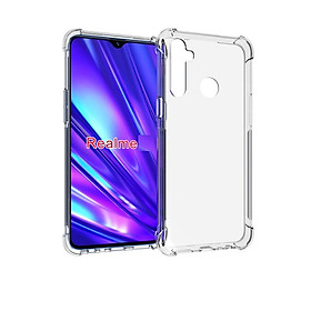 Ốp lưng dẻo trong chống sốc dành cho OPPO Realme C3