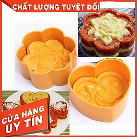Mua BỘ KHUÔN LÀM XÔI  LÀM BÁNH HÌNH HOA HỒNG & TRÁI TIM – CHUẨN ĐẸP  DỄ SỬ DỤNG  TẠO HÌNH ĐẸP MẮT – TÔ ĐIỂM MÂM CƠM THÊM Ý NGHĨA