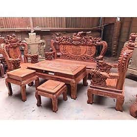 Mua Bộ bàn ghế rồng phượng rồng mai gỗ hương đá