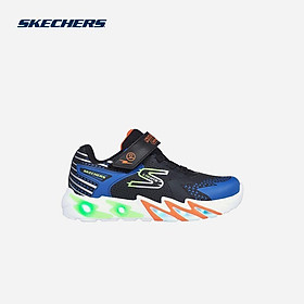 Giày sneaker bé trai Skechers Flex Glow Bolt - 400138L-BKBL