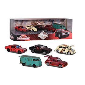 Bộ 5 Xe Mô Hình MAJORETTE Vintage 5 Pieces Giftpack Rusty - 212052012