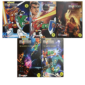 Dũng sĩ Hesman - Combo 5 Box 21,22,23,24,25 (từ tập 101 - 125)