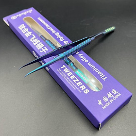 Mua Panh nhíp titan KAIGEXIN dài đầu thẳng XANH LAM