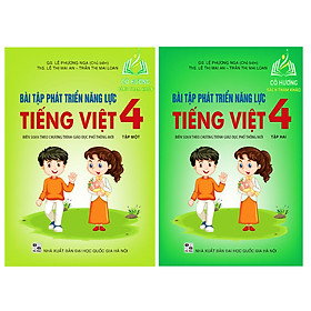 Sách - Combo Bài tập phát triển năng lực Tiếng Việt 4 Tập 1+2 (Biên soạn theo SGK kết nối)