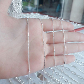 Dây chuyền bạc ý 4 tấc rưỡi YN JEWELRY SL