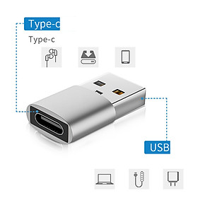 Đầu Chuyển USB Sang Type C Ingenuity Series Mini OTG Gen2 (USB-A Full Size to Type C - Hàng chính hãng USB OTG