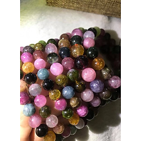VÒNG PHONG THỦY ĐÁ TOURMALINE TỰ NHIÊN LOẠI ĐẸP ĐẸP 8mm NỮ TẤT CẢ CÁC MỆNH