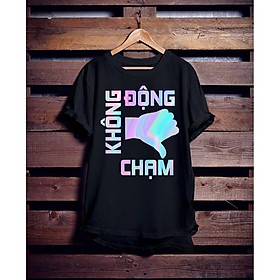 Áo Tay Lỡ Unisex Phản Quang Form Rộng Vải Mịn Đủ size - Không Động Chạm