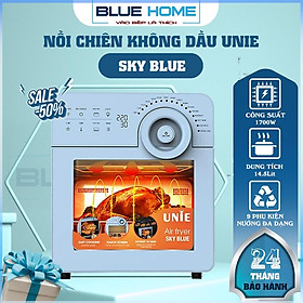 Mua Nồi Chiên Không Dầu UNIE Sky Blue  14.5Lit - 1700w  Hàng Chính Hãng