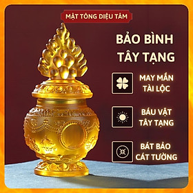 Mua Bảo bình lưu ly tây tạng mật tông Diệu Tâm - pháp khí chiêu quý nhân  thu hút tài lộc