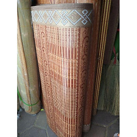 Mua Chiếu tre vân gỗ gập đôi 1.2m/1.4m/1.5m/1.6m/1.8m/2m