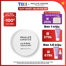 Kem hỗ trợ trị cho vùng da khô và nứt nẻ Paula's Choice Lip & Body Treatment Balm 15g Mã: 5500