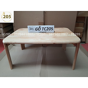 Mua Bàn Gấp Gọn Gỗ Cao Su 50cm x 70cm