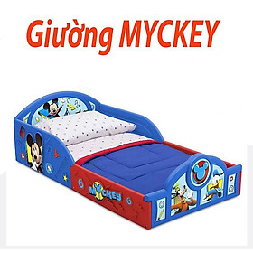 Giường ngủ cho bé xanh mickey - Giường ngủ cho trẻ em