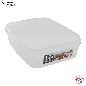 Mua Hộp thực phẩm có nắp đậy an toàn Yamada Million Pack 1.7L hàng chuẩn Made in Japan