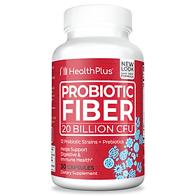 PROBIOTIC FIBER with 20 Billion CFU 12 Probiotic Strains 20 Tỷ Men Vi Sinh
