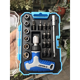 Mua Bộ típ tovit sửa chữa 18 chi tiết chính hãng C-MART K0027