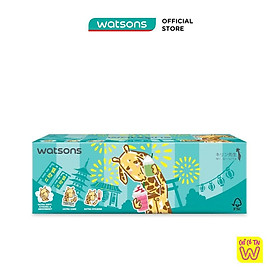 Khăn Giấy Hộp Watsons Velvety Soft Box Tissues (Mr. Giraffe) 3ply x 100sheets