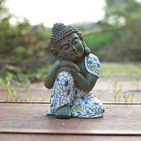 Garden Ornaments Resin Art-decoration Buddha Statue Fengshui Outdoor Garden Crafts Resin Figurine Decoration Southest Yard