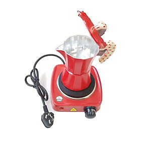 Mua Bộ bếp điện mini và bình pha cà phê espresso Ý - Express moka pot and mini electric stove
