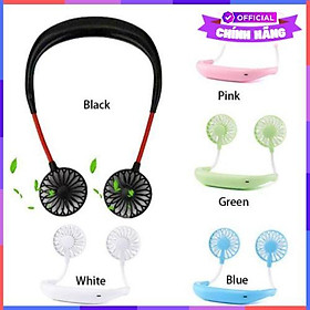 Mua Quạt Đeo Cổ Vouller Sạc Usb Siêu Tiện Lợi Đeo Cổ 360 Độ - Hàng Chính Hãng