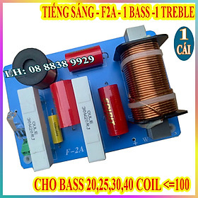 Hình ảnh MẠCH PHÂN TẦN 2 LOA F2A FULL ĐƠN - DÙNG CHO 1 BASS 1 TREBLE - GIÁ 1 MẠCH