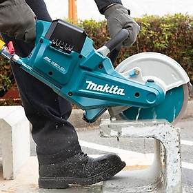 Mua MÁY CẮT BÊ TÔNG DÙNG PIN 36V 1250W 230MM MAKITA DCE090T2X2 (02 PIN 18V 5.0AH  1 ĐẾ SẠC NHANH ) - HÀNG CHÍNH HÃNG