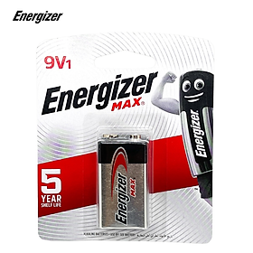 Hình ảnh Pin vuông 9V Energizer 522 ALKALINE chính hãng ( Mẫu mới )