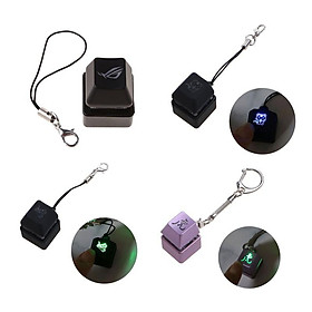 1 Pc RGB LED Bàn phím cơ Switch Keychain Light Up Backlit For Keyboard Switches Tester Kit