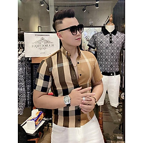 ÁO SƠ MI TAY NGẮN 3D,ÁO ĐƯỢC THIẾT KẾ KẺ SỌC SIÊU NGẦU TRANG NEMO 36 FASHION