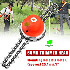 Mua Bát xích quật cỏ  bát xích cắt cỏ  đĩa cắt cỏ bằng xích dùng cho các loại máy cắt cỏ đeo vai  đeo lưng 2 thì  4 thì