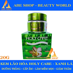 KEM HOLY CARE XANH LÁ - CHỐNG NHĂN - CHỐNG LÃO HOÁ - DƯỠNG TRẮNG -HOLY CARE WHITENING ANTI AGING MOISTURIZING CREAM