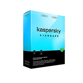 Kaspersky Standard 1 máy trong 1 năm - Hàng chính hãng