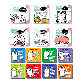 Combo 14 cuốn Sách Ehon Phát Triển Và Rèn Luyện Kĩ Năng - 06 Cuốn Miu Miu Đã Tự Lập + 08 Cuốn Miu Bé Nhỏ