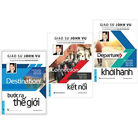 Sách - Combo Bước Ra Thế Giới ( Destinnation) + Khởi Hành (Departure) + Kết Nối (Connection) - First News