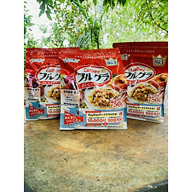 Ngũ cốc hoa quả Calbee Furugura Nhật Bản gói 800g