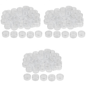 150 Pieces Cosmetic Pot Jars Lotion Cream Empty Container 2g 3g 5g