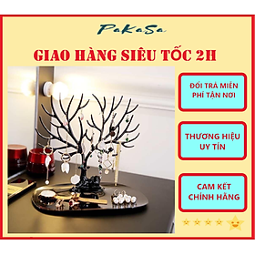 Mua Giá Treo Bông Tai   Trang Sức Hình Hươu Để Bàn Trang Trí Xinh Xắn PaKaSa - Hàng Chính Hãng