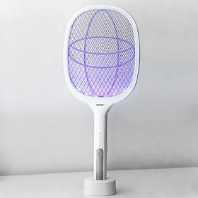 Mua Vợt Muỗi Kiêm Đèn Bắt Muỗi Đa Năng Tích Điện 2 Trong 1